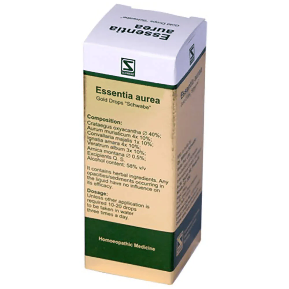 Dr. Willmar Schwabe India Essentia Aurea Gold Drop, 20ml-2.webp